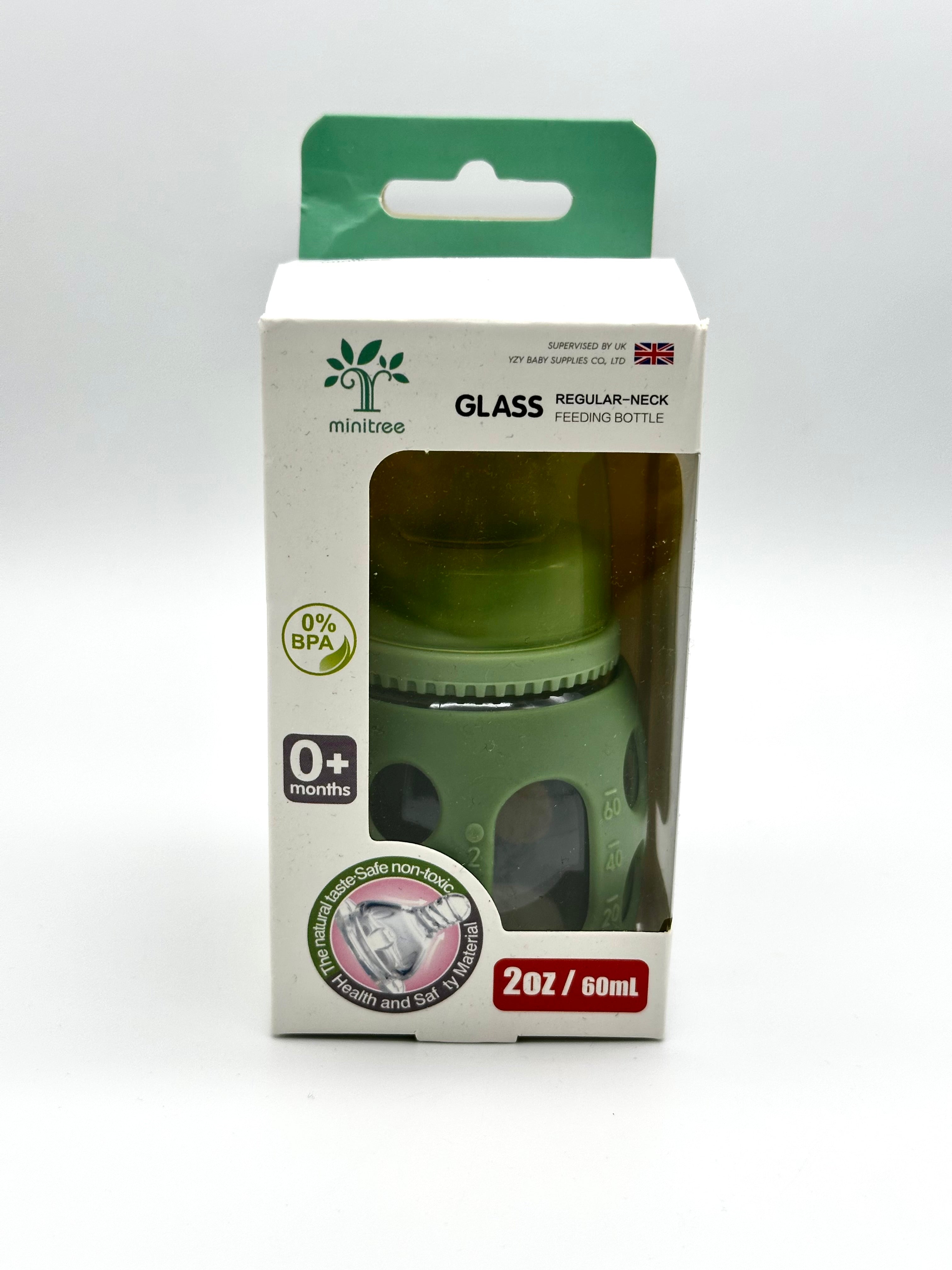 Glass feeder 60ml (minitree) 0m+