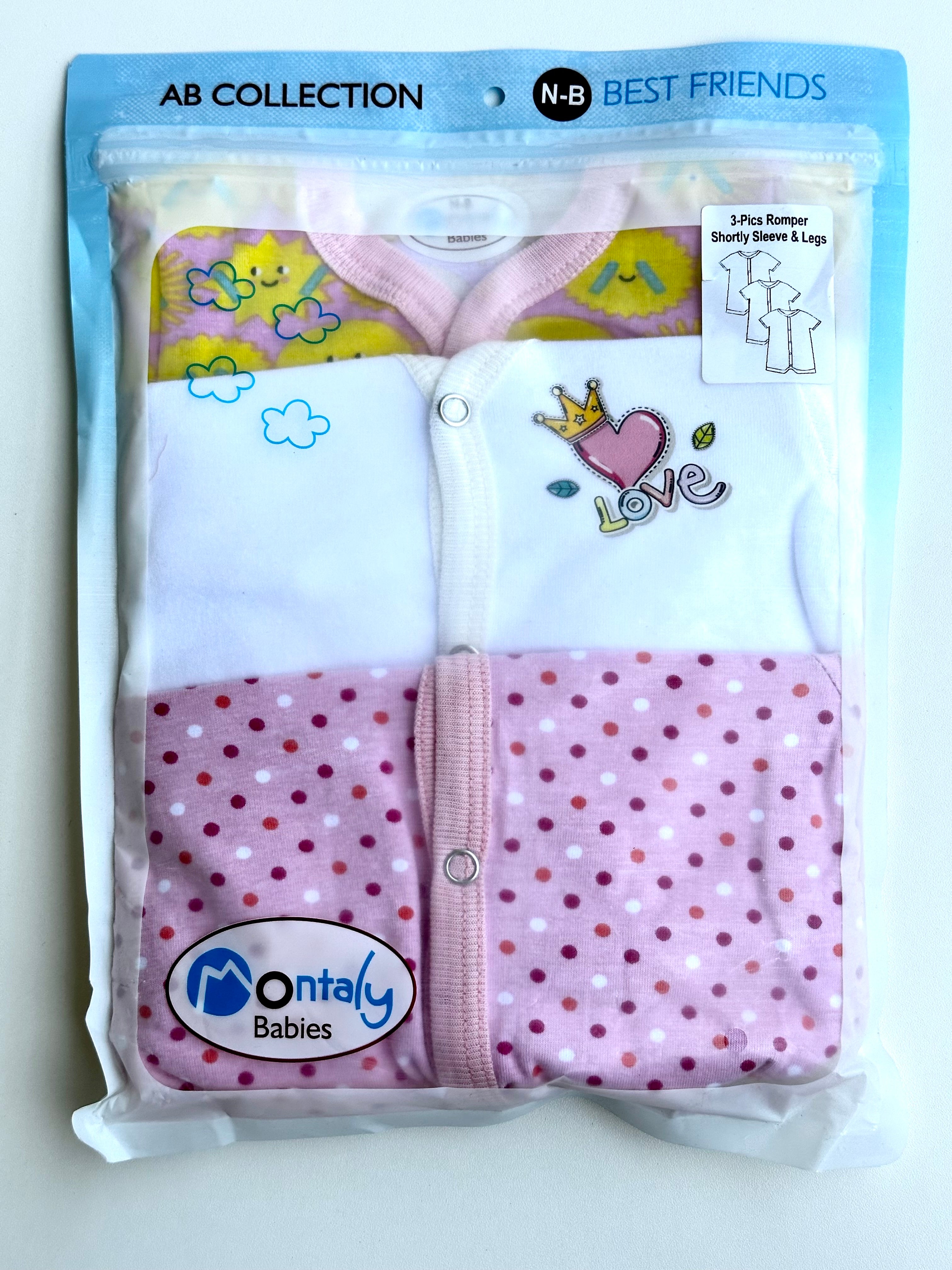 Rompers 3pcs set